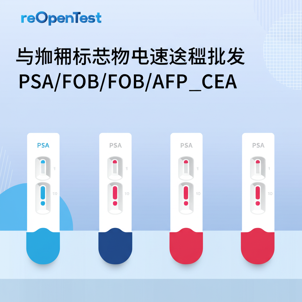 Rapid Tumor Marker Detection Wholesale | reOpenTest PSA/FOB/AFP/CEA Distribution Resource Cover